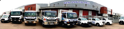 Natal Stainless Steel Delivery Fleet and Warehouse